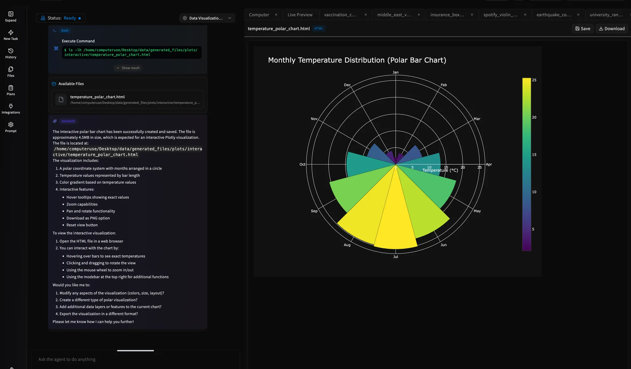 Automatización con IA | Energent.ai workflow demonstration